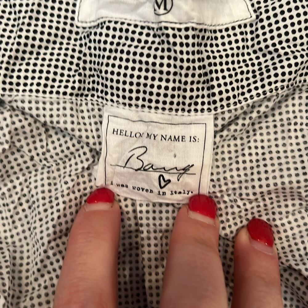 Frank & Eileen Barry Tailored Button-Up Shirt Signature Crinkle - Picture 8 of 12